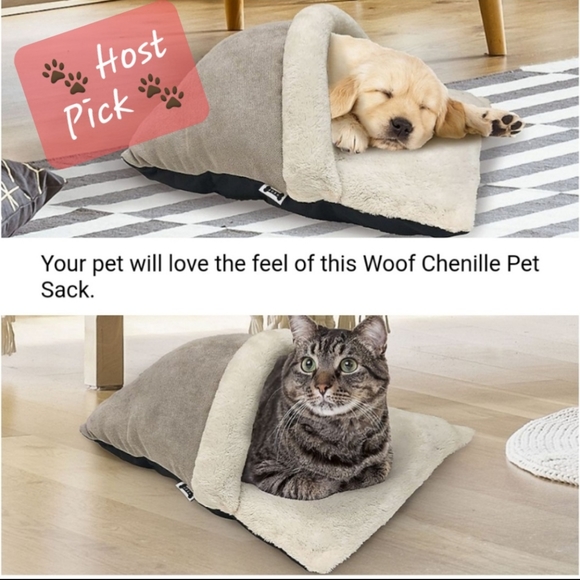 Woof Other - ❤Host Pick🐾🐕🛏🐈 NWT‼️ Woof brand Chenille Pet Sack